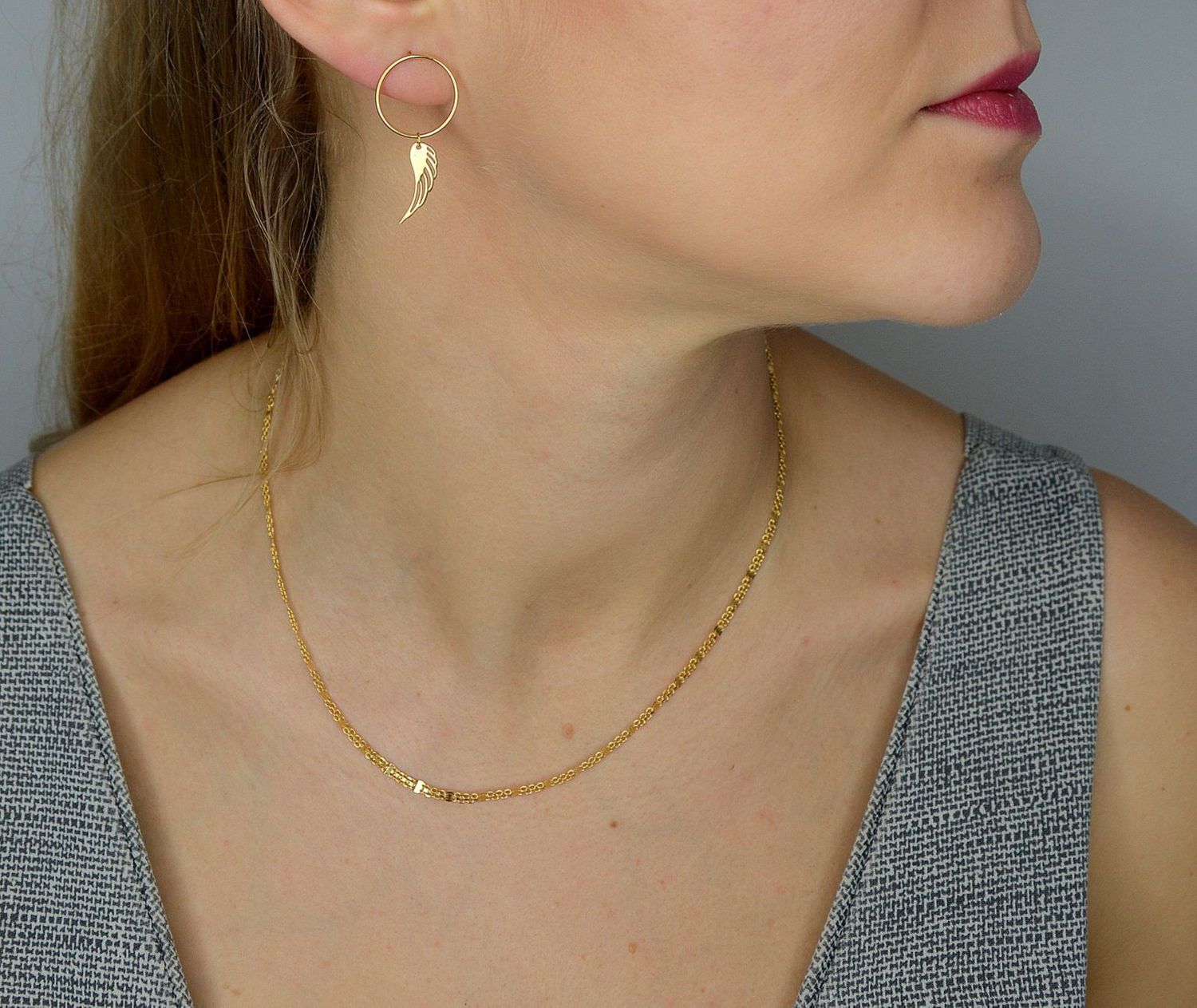 Złoty łańcuszek 333 o szerokości 3 mm DIA-LAN-1452-333 3mm (1).jpg